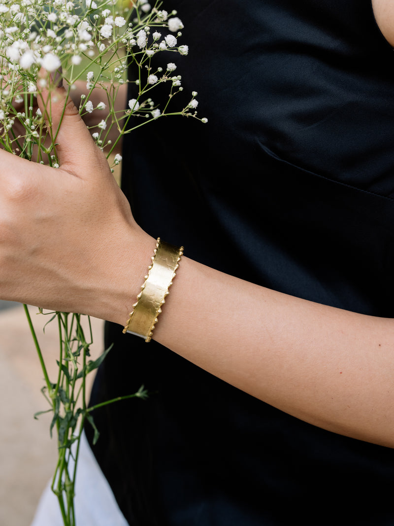 Stack Of the Day - Brass Adjustable (Set of 3 Bracelets)