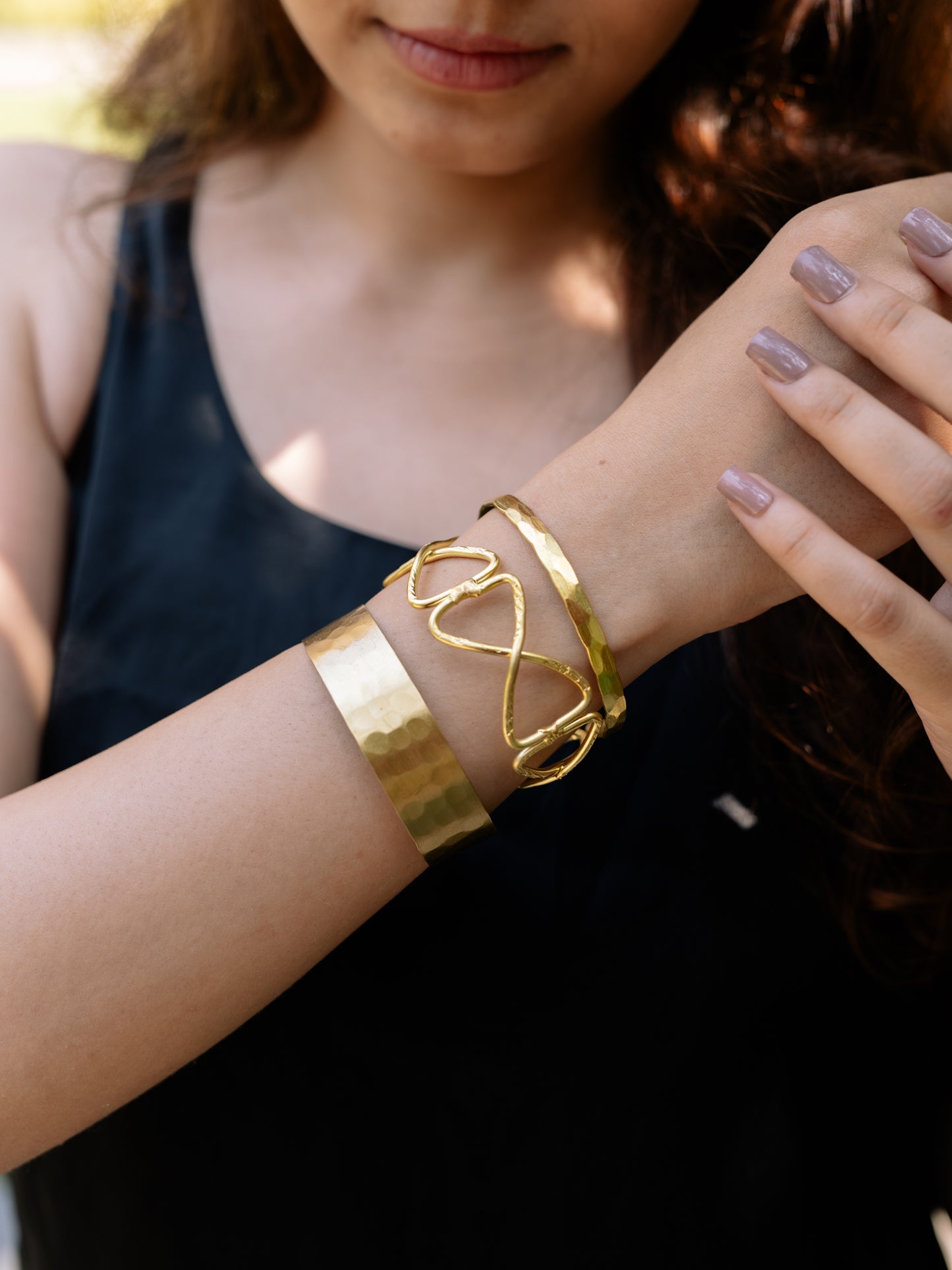 Harmony Cuff Stack (Set of 3) (Anti Tarnish)