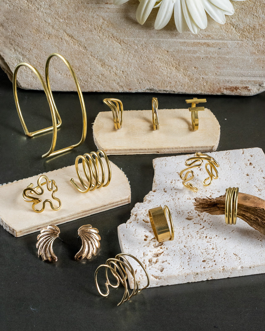 The Fluid Form Brass 11 Jewel Collection Hamper (Anti Tarnish)