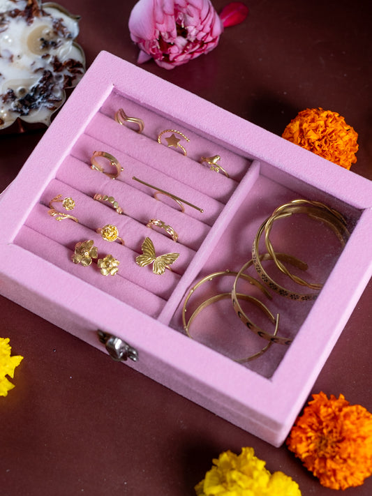 Pink Luxe Jewellery Organizer