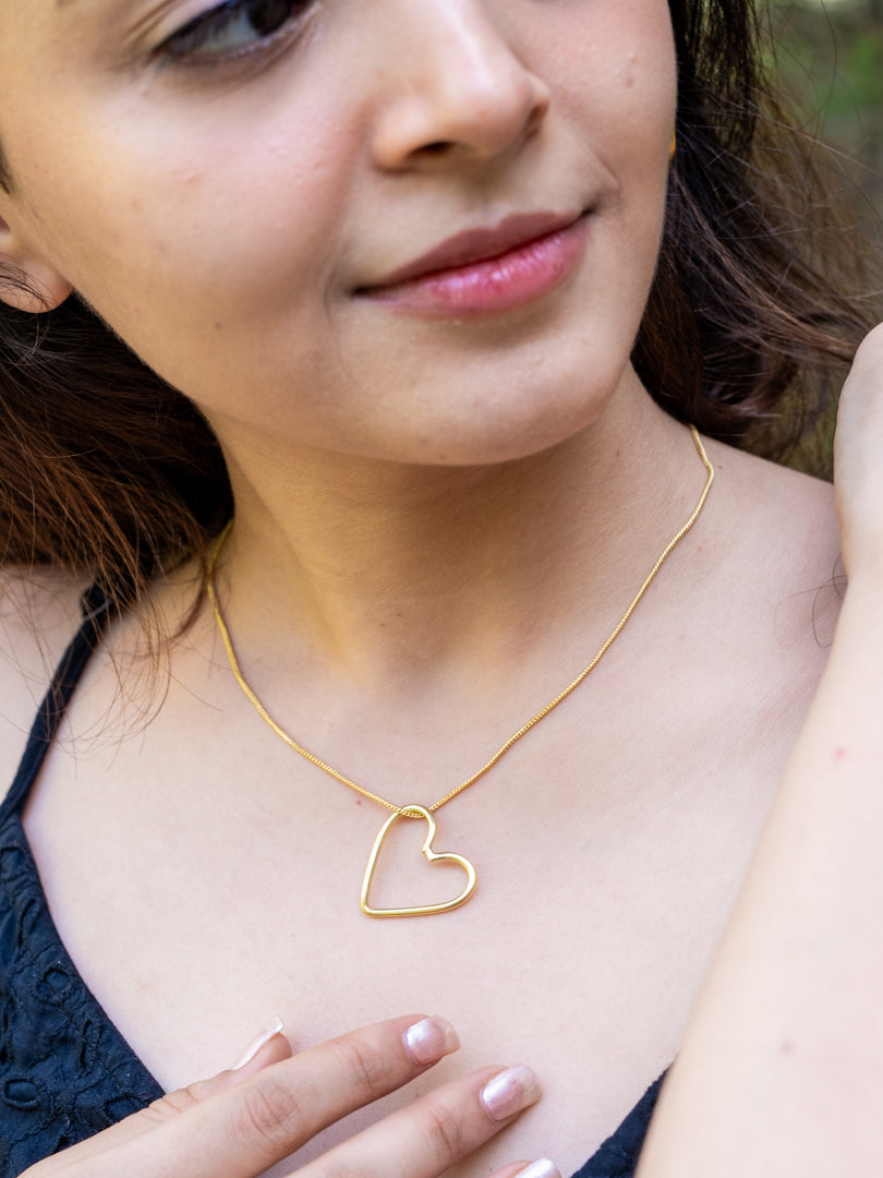 Free Heart Necklace (Anti Tarnish)