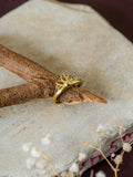 Sunbeam Brass Adjustable Ring (Anti Tarnish)