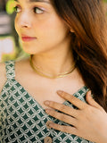 Collier Adjustable Brass Choker (Anti Tarnish)