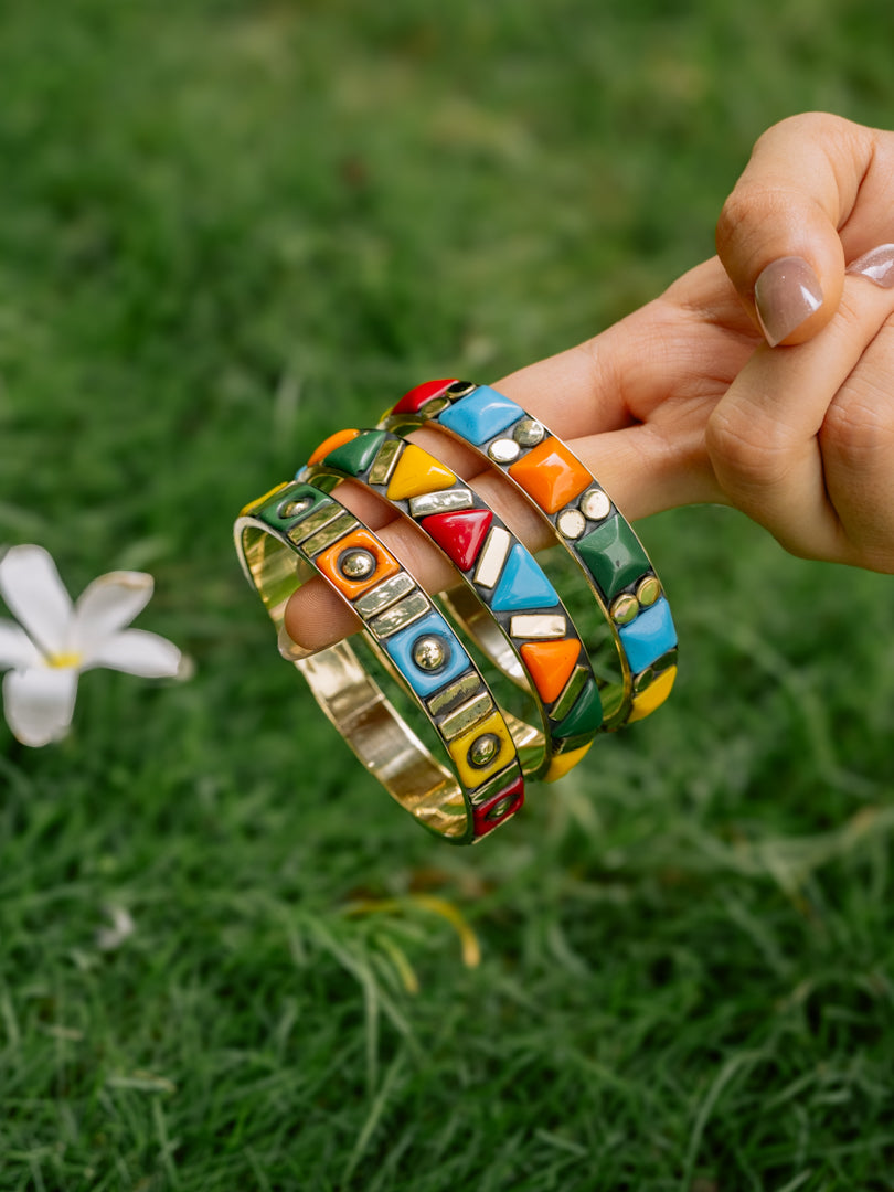 RangRush Bangle (Anti Tarnish)