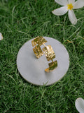 Rectangle Adjustable Brass Bracelet (Anti Tarnish)