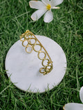 LoopLine Adjustable Brass Bracelet (Anti Tarnish)