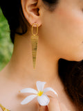 Spike Brass Earring (Anti Tarnish)
