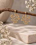 Golden Leaf Earring