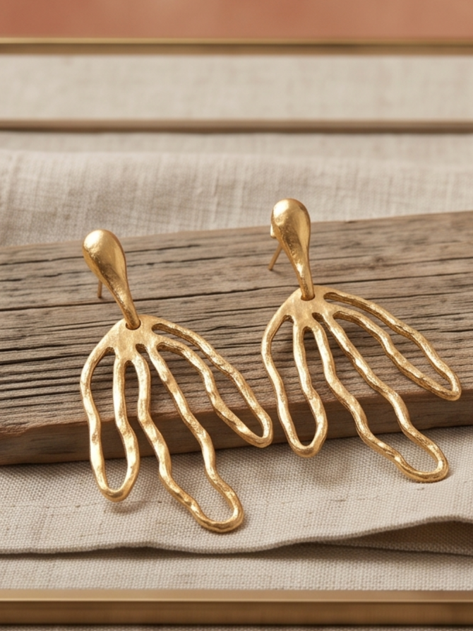 Abstract Reef Earrings