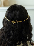 Bow Knot Hair Cuff Brass Adjustable (Anti Tarnish)