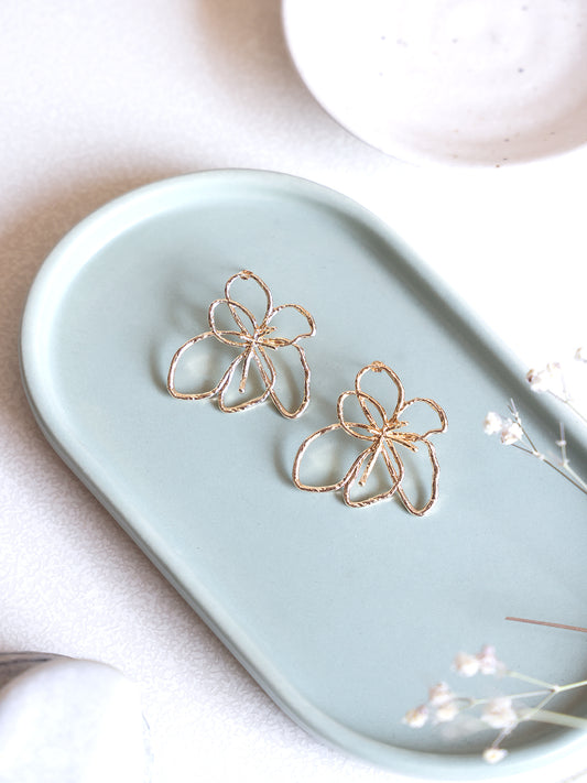 Bloom Outline Earrings