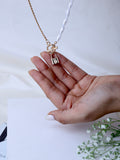 Lock & Pearl Necklace - Lili-Origin