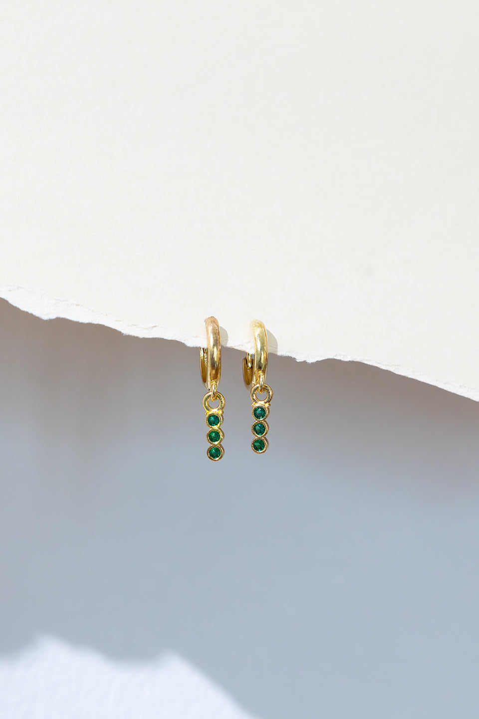 Twinkle Drop Hoop Set (Anti Tarnish) Combo of 2 Hoops