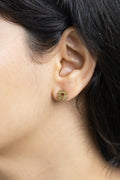 Golden Orbit Brass Studs (Anti Tarnish)