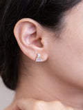 Prism Pop Diamond Brass Studs (Anti Tarnish)
