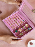 Lucky Seven Mystery Brass Adjustable Ring Box (Anti Tarnish) (Any 7 Brass Rings)