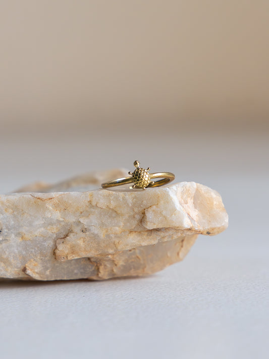 Tortina Charm Ring Brass Ring (Anti Tarnish)