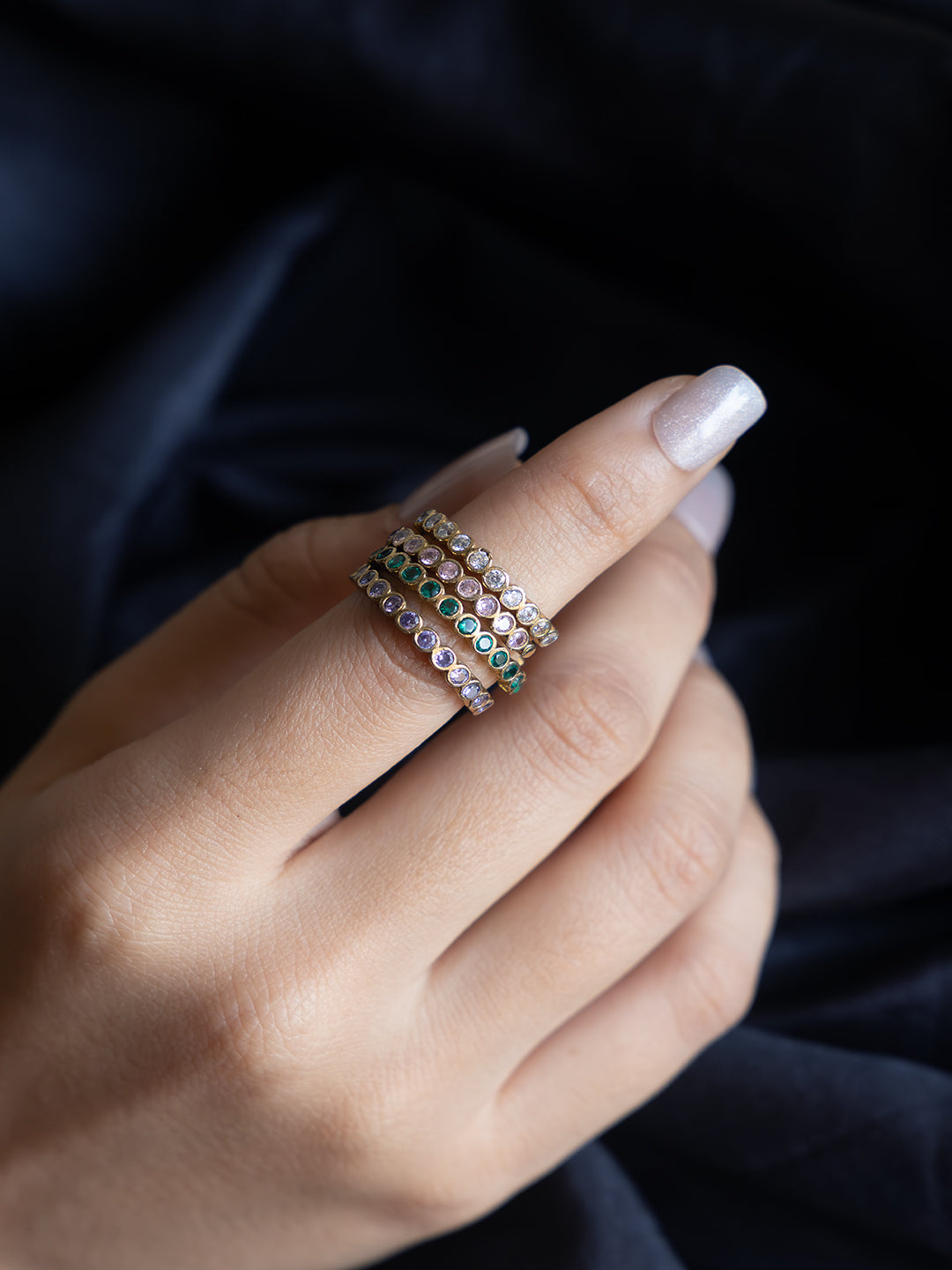 Everyday Spark Brass Adjustable Ring (Anti Tarnish)