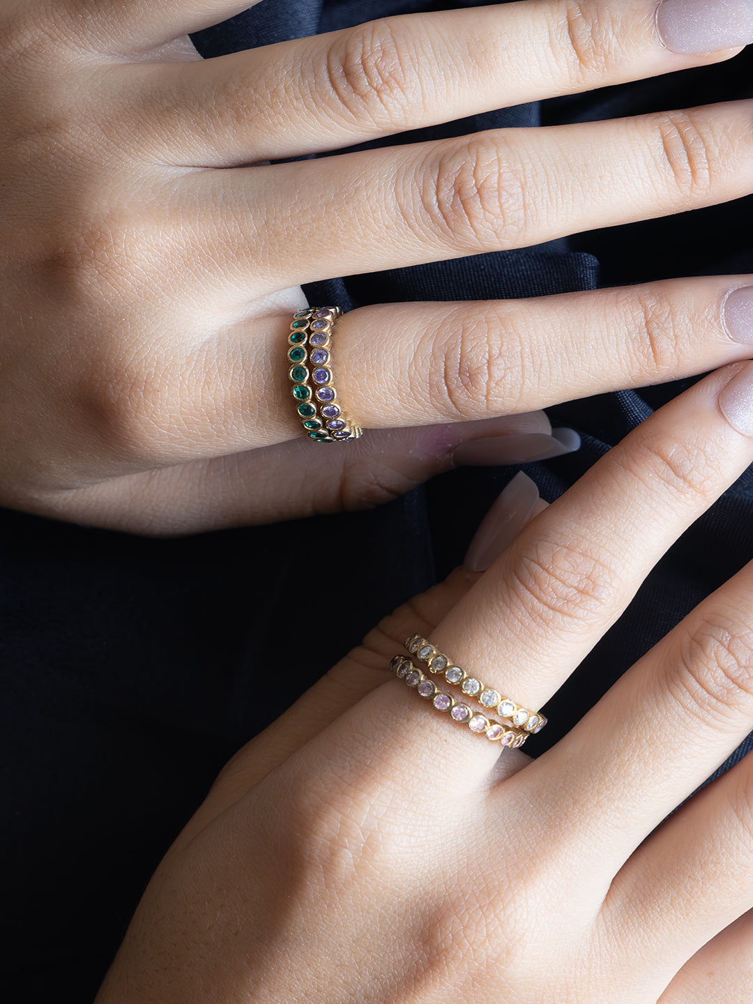 Everyday Spark Brass Adjustable Ring (Anti Tarnish)