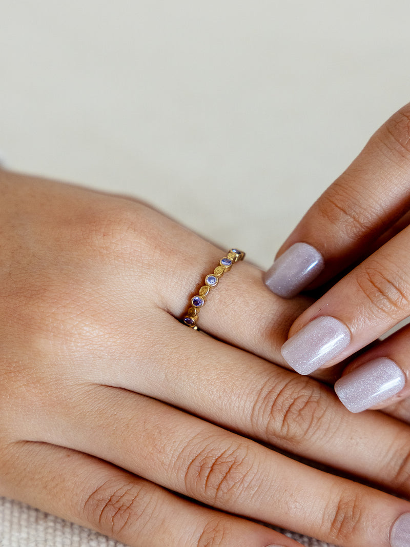 Love Glow Ring Stack Combo (Anti Tarnish) - Set of 2 Rings