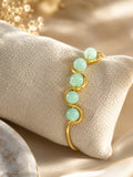 Mint Halo Adjustable Bracelet (Anti Tarnish)