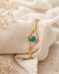 Turquoise Orbit Adjustable Bracelet (Anti Tarnish)