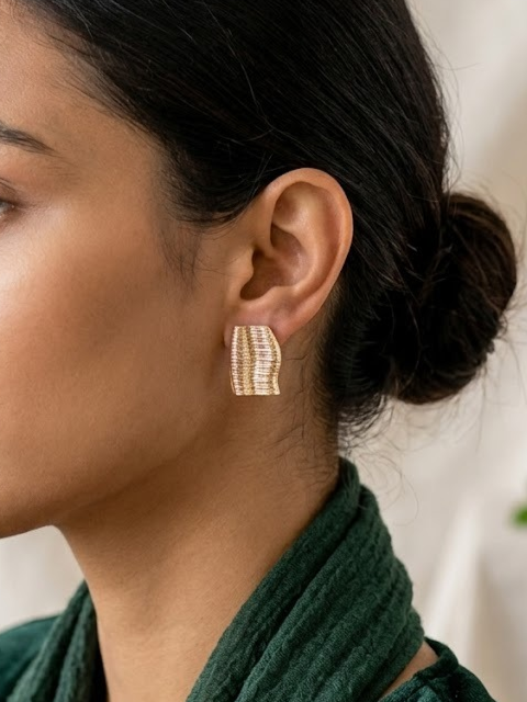 Wavy Luxe Studs
