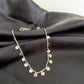 7 Jewel Silver Hamper (1 Earring + 3 Rings + Necklace + Bracelet + Anklet)