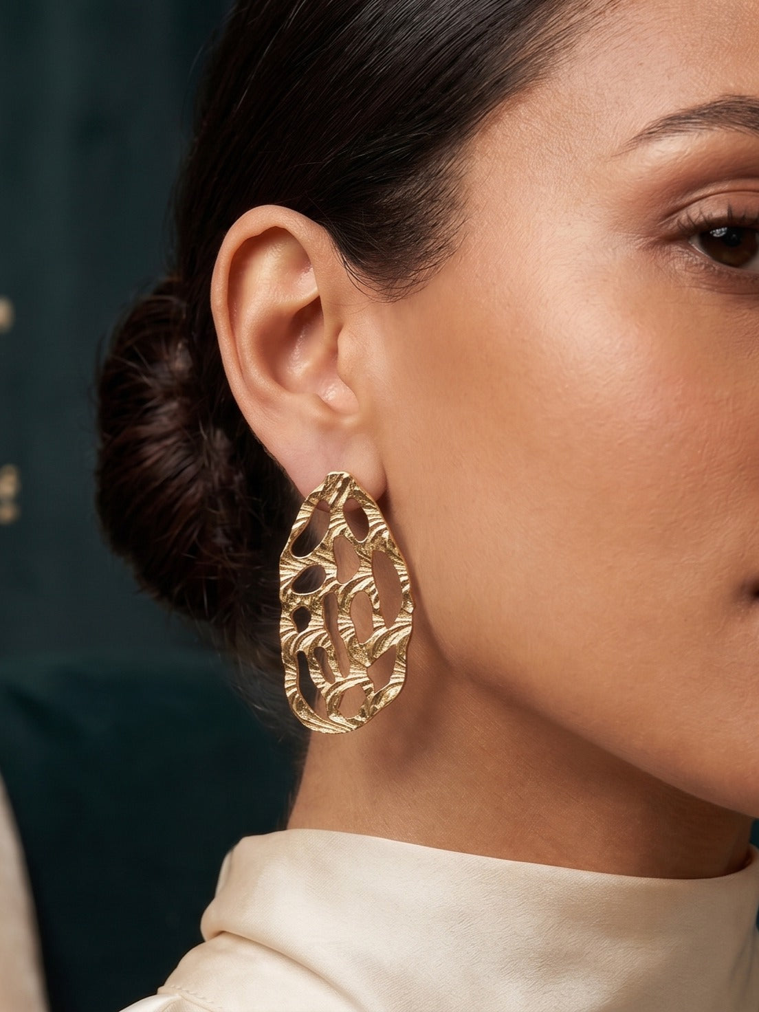 Golden Vine Earrings