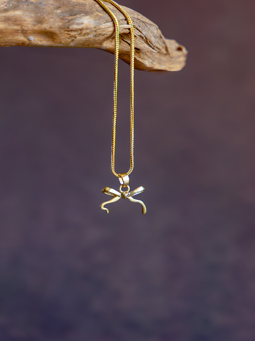 Icona Three Brass Necklace Combo (Anti Tarnish)