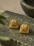 Sunlit Gold Earring