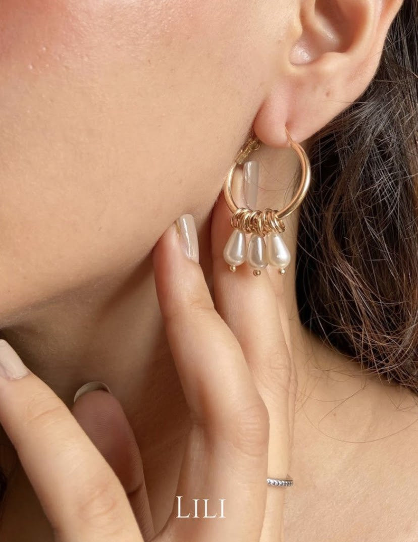 Fusion Pearl Earring - Lili-Origin