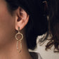 8 shaped long Earring - Lili-Origin