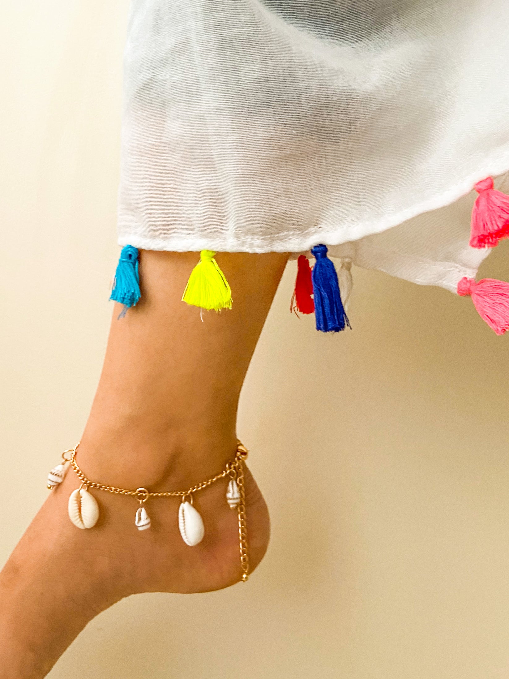 Sea Shells Anklet | Beachy & Elegant Jewellery Accessory