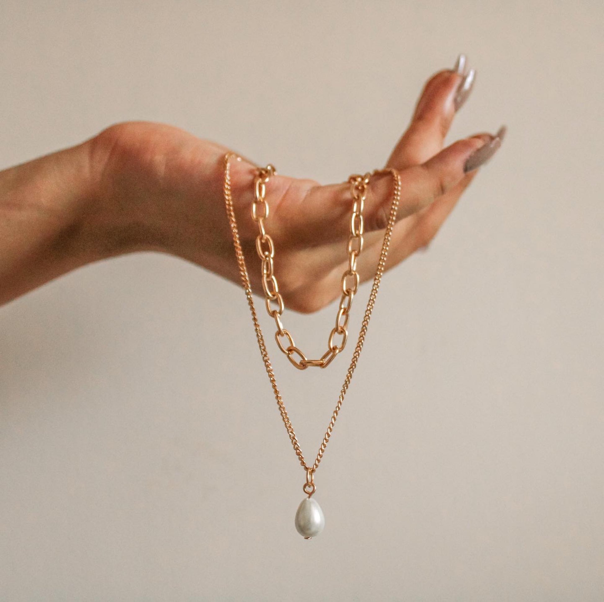 2 Layered Necklace - Lili-Origin